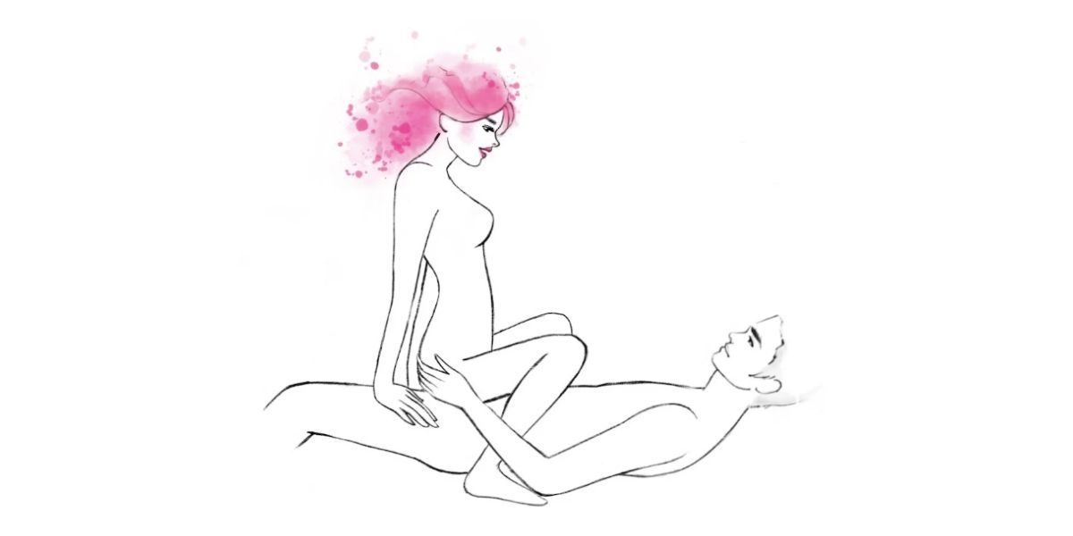 Техника опоры руками для лучшего баланса в позе наездницы