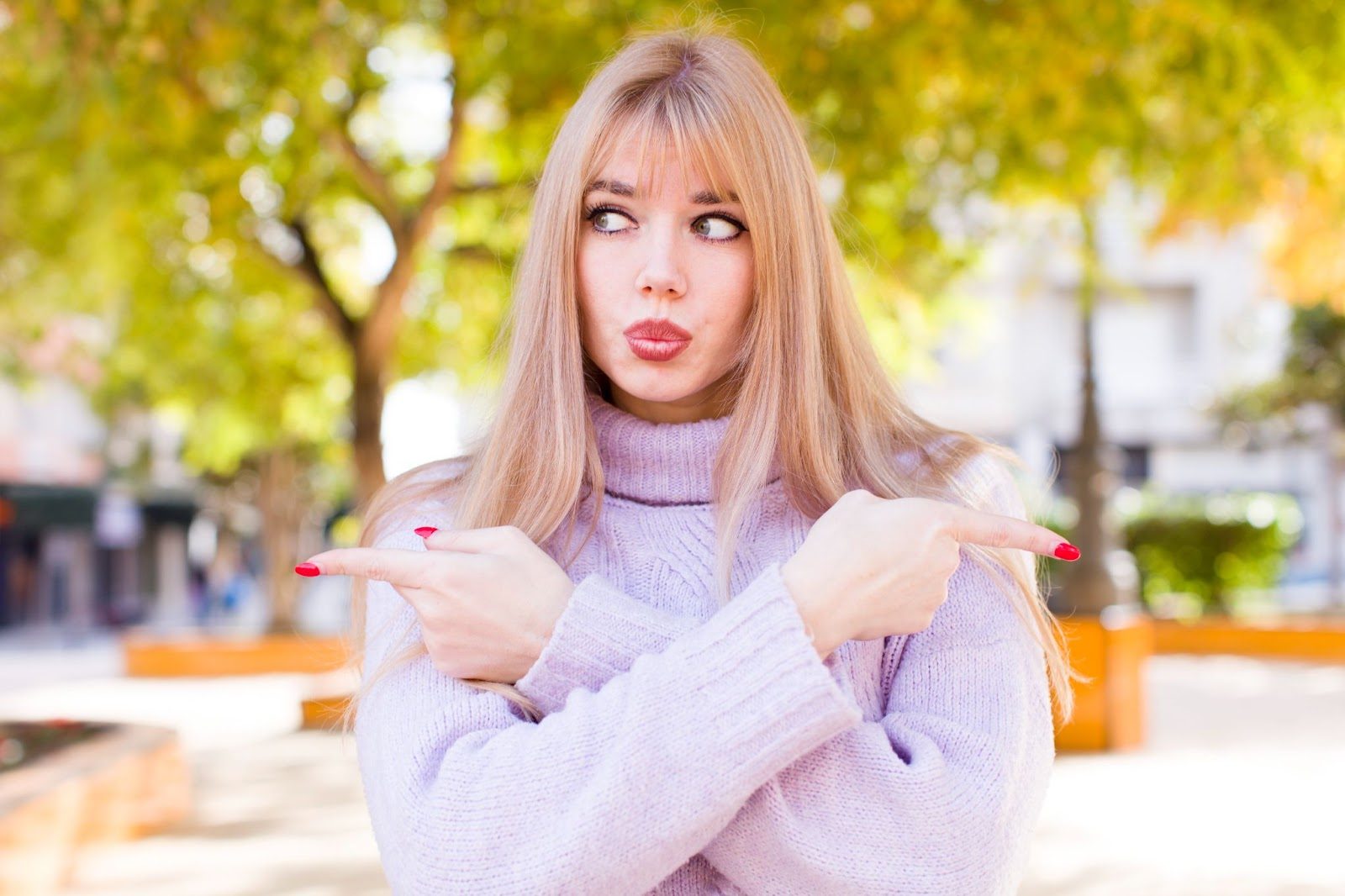 Ироничная пародия на поведение Pick Me в соцсетях