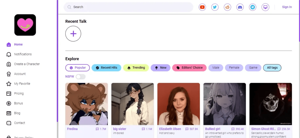 Мобильное приложение AI-компаньона