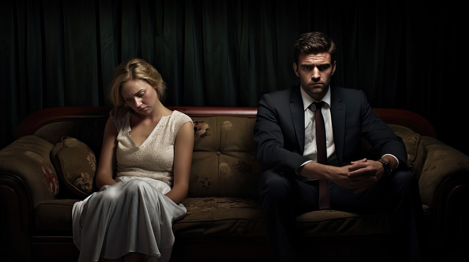 Разговор пары о восстановлении доверия после предательства