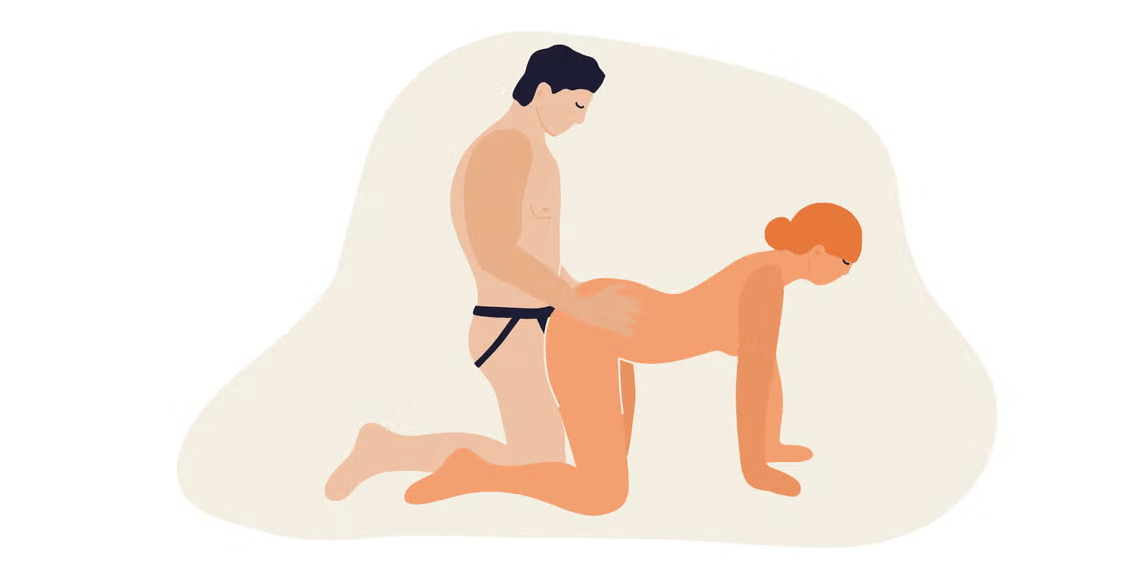 Догги-стайл как популярная поза для глубокого проникновения