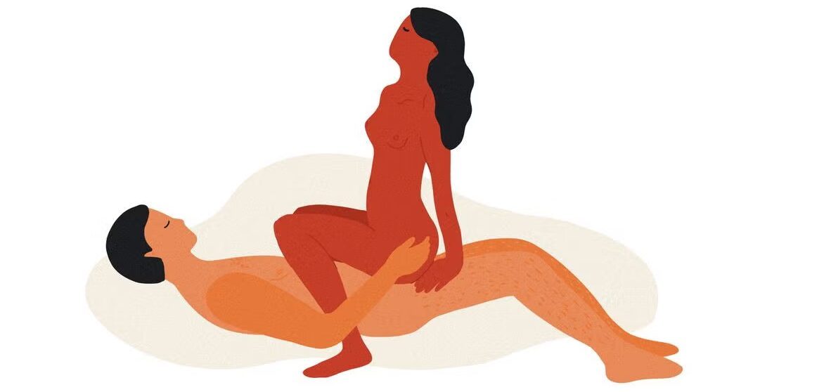 Правильная техника позы наездницы для женщины