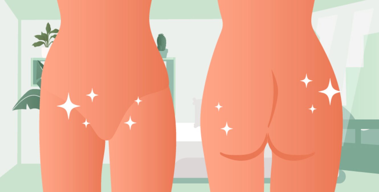 Интимная стрижка бразильская эпиляция зона бикини