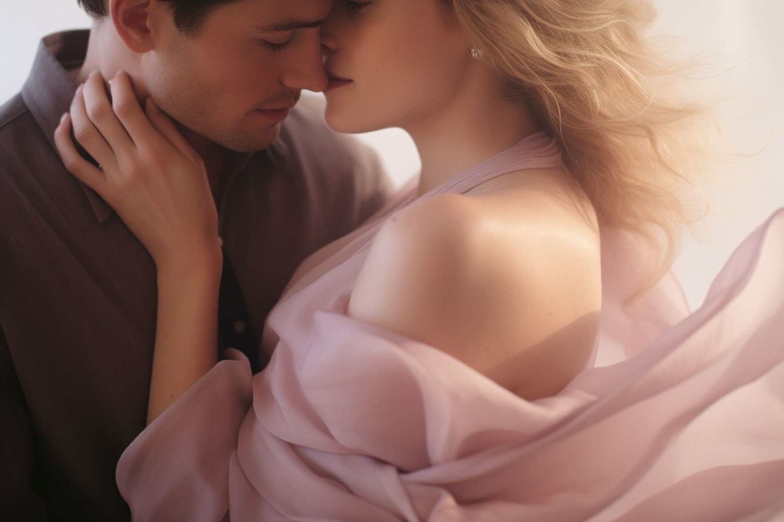 Пара разговаривает в постели — общение до и после секса