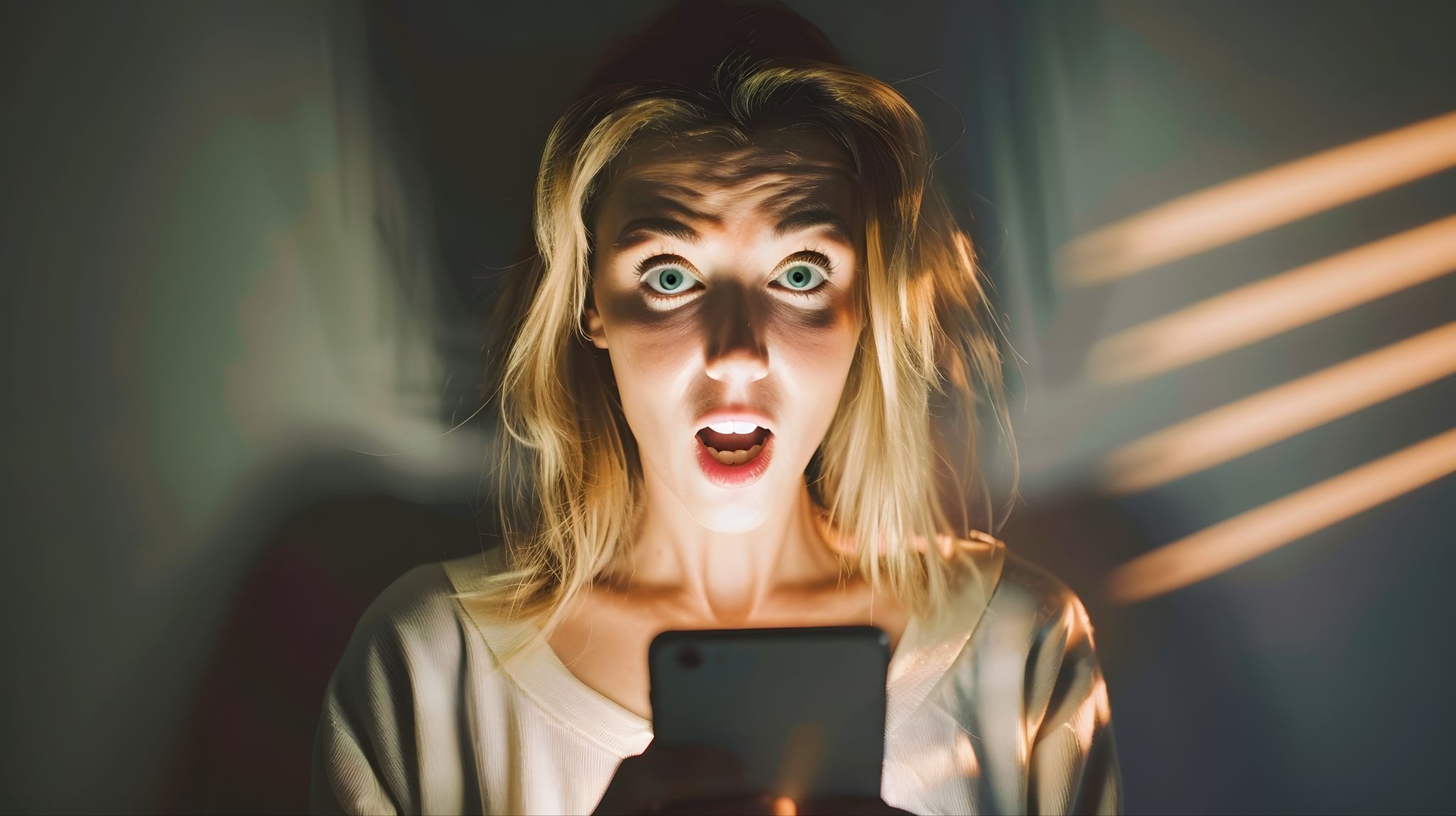 Девушка проверяет фото парня через обратный поиск в Яндекс Картинках